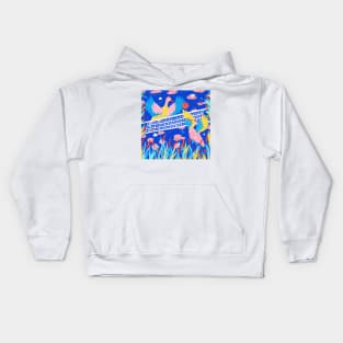 Cranes Kids Hoodie